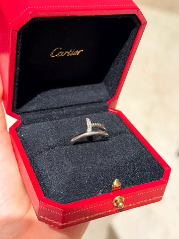 Cartier just un clou ring
