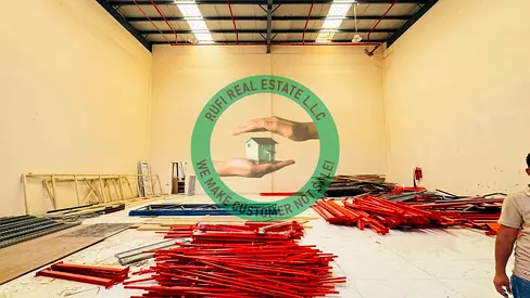 **🏭65 Power 6,000SQFT Warehouse Rent in Emirates Modern Industrial Area,