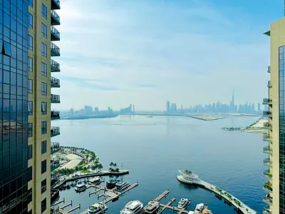 STUNNING CREEK & BURJ KHALIFA VIEW | SPACIOUS 2BR | DUBAI CREEK HARBOUR