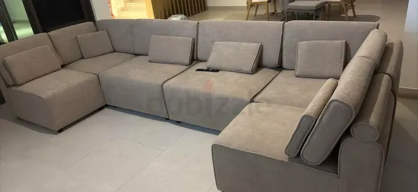Large L-shaped Sectional Sofa - 300cm x 180cm (corner configuration) - Brand New delivered yesterday