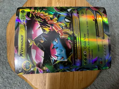 Pokémon Venusaur EX Holographic Collectible Card (Large Display Card)