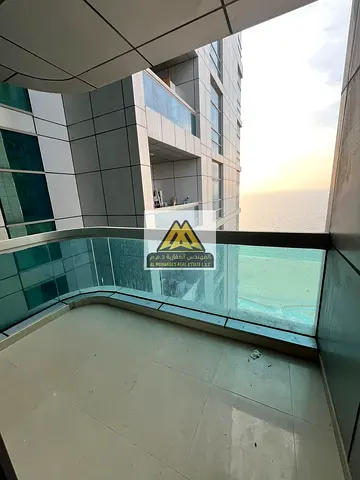 Luxurious 2BHK for Rent - Corniche Tower, Ajman (Panoramic Full Sea View)