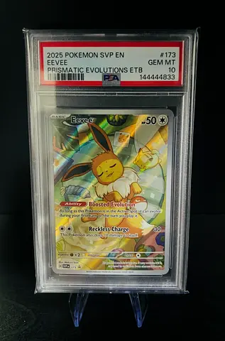 Pokémon Graded Slab For Sale - Prismatic Evolutions Eevee Promo (PSA 10)