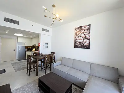 FULLY FURNISHED 1BHK + STORE ROOM | GYM POOL PARKING | PRIME LOCATION