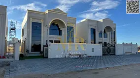 Luxury villa for sale in Al-Haliyo 2 | 4300 sq ft | Two floors + roof | 5 master bedrooms | Majlis a