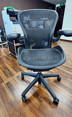 For selling Herman Miller Aeron chair size B and C Fully Loaded available
