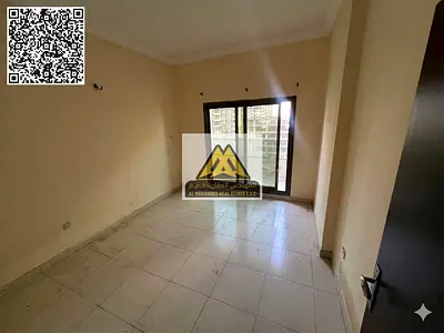 Balcony with an open view of the garden and Sheikh Mohammed Bin Zayed Road | Spacious | Prime location close to all services