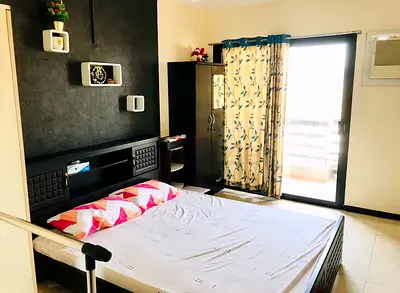 Fully furnished bedroom for indian couples in shared apartment in Bur dubai