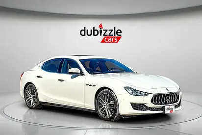 AED 1170/month | 2019 Maserati Ghibli  | GCC Specs | Ref#459911