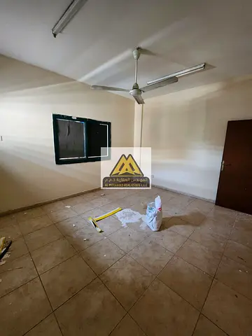 Spacious One-Bedroom Apartment for Annual Rent - Al Nakheel 1, Ajman (Near the Corniche and Diwan Towers)**
