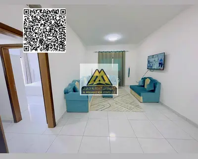 شقة للإيجار الشهري في الراشدية 2، عجمان  الموقع: خلف حديقة الراشدية للسيدات، بالقرب من أبراج الفالكون