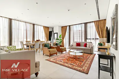 شقة مفروشة من 3 غرف نوم | سكن 110 بزنس باي | إطلالات على وسط المدينة والحديقة