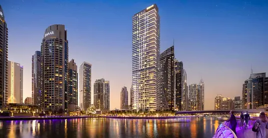 2br Sea View at Marina Shores on High Floor