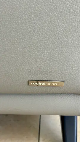 RocheBobois Leather Corner Sofa – Modern  Elegant