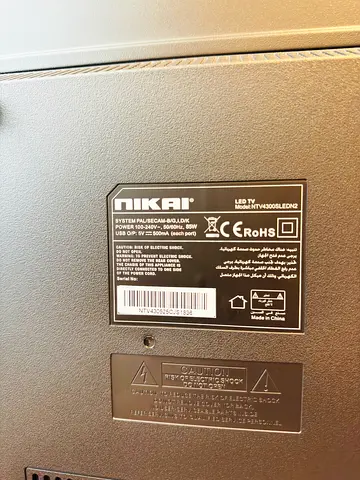 Nikai smart tv 43 inch