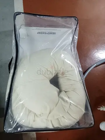 Nursing / Feeding Pillow (Lightly Used) with Cover