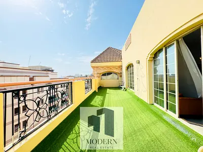 Fully Furnished 1BR with Terrace | Near Metro | Prime Al Barsha 1