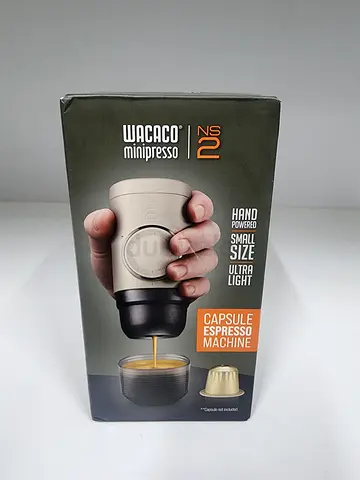 Wacaco Minipresso NS Portable Capsule Espresso Machine - Compact