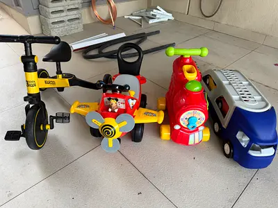 Bundle of 4 Ride-on Toys  Tricycles for Toddlers