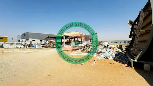 **🏭 High Power 150 kva/ 36000 SQFT Industrial Land With Warehouse For Rent in Emirates Modern Industrial Area, Umm Al Quwain 🏭**