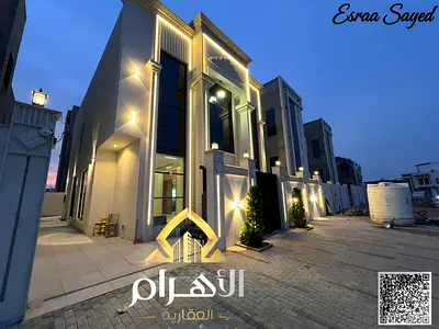 A luxurious classic villa in Al-Haliou 2 area with an elegant design and top-level finishes - freehold ownership - price includes registration