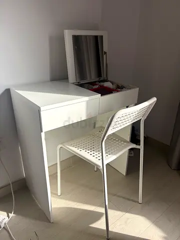 Vanity and chair