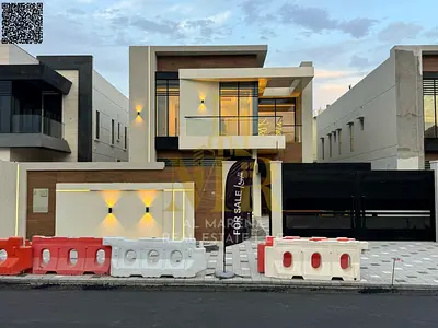 فيلا بسعر شامل رسوم الكهرباء والمياة والمكيفات على الشارع الرئيسي جاهزة للسكن في أرقي مناطق عجمان تملك حر لجميع الجنسيات بدون دفعة مقدمة..