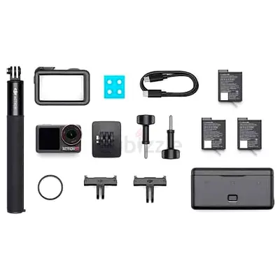 Action 5 pro Camera with 2 Extra Batteries and Accessories Bundle