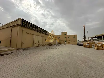 Premium Industrial Facility in Al Sajaa | 20,000 Sq. Ft. Interlocked Yard