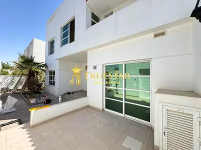 COMPOUND VILLA 4BR+MAIDS PRIVATE GARDEN SHARED POOL GYM