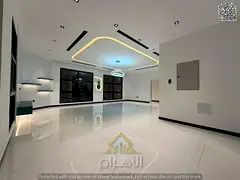 Luxury villa for sale in Al-Haliyo 2 | Two floors and a roof | 5 master bedrooms. Price includes reg