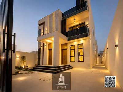 Luxury 3-Floor Duplex Villa in Al Helio 2 – Corner Location on Two Streets