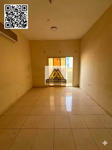For annual rent: One-bedroom apartment in Al Nuaimiya 2, King Faisal Street, Ajman. Located in a vibrant area close to all services and amenities.