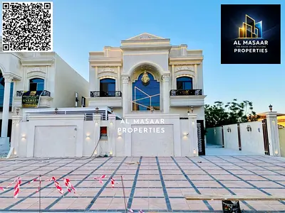 فيلا كلاسيك تصميم القصور في وسط عجمان مع الكهرباء والماء والمكيفات جاهزة للسكن تملك حر لجميع الجنسيات