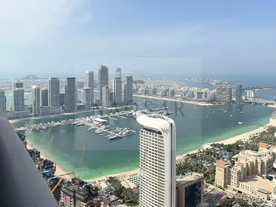 Sea View | High-Floor 1BR | Princess Tower Dubai Marina | Vacant
