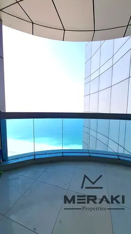 2BR Sea View Apartment Corniche Tower Ajman