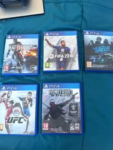 5 Ps4 Games Dm me Negotiable.