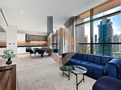 Furnished 3BR Apartment | No. 9 Dubai Marina | Marina &amp; City Views