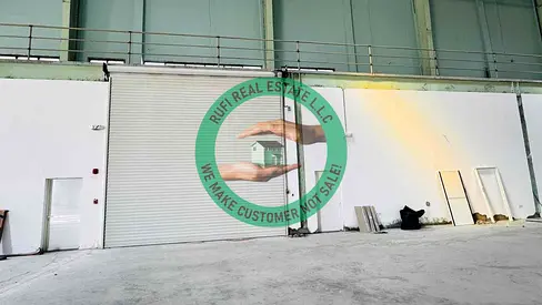 showroom on main road High Power 70KW 8000 SQFT Warehouse for Rent In Emirates Modern Industrial Area, Umal Quwain