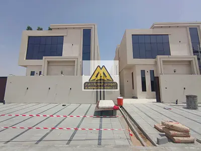 فيلا للبيع في الحليو عجمان 5 غرف ومجلس وصالة وغرفة خادمة مساحة 3014 قدم شامل الرسوم بسعر 1750000