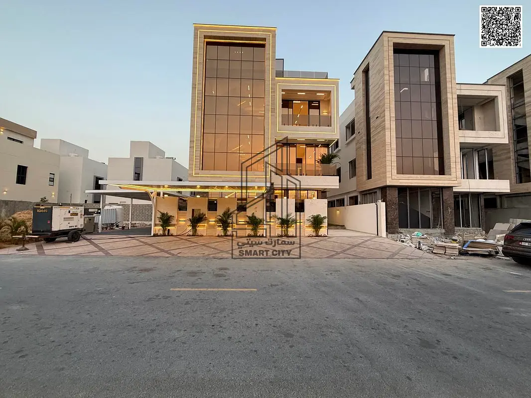 للبيع فيلا بدون دفعه اولى تسليم مفتاح مزوده بمصعد بجوار حديقه الحميديه