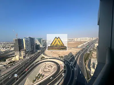 3 Bedroom Apartment for Rent in Conquer Tower Al Industrial 1 Ajman Maid Room Balcony Open View Gym Pool Parking Prime Location
