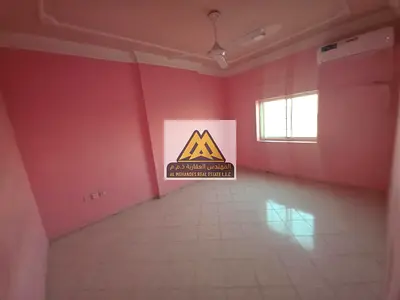 شقة غرفتين وصالة للإيجار السنوي - المنطقة الصناعية، عجمان (على الشارع الرئيسي مباشرة)