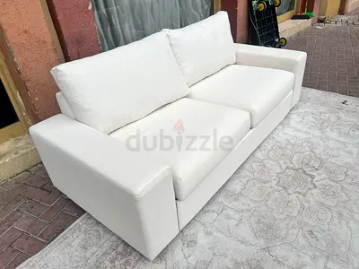 Ikea vimle two Seater Sofa bed Beige Cream 2-Seater Sofa with Removable Cushions - Good Condition