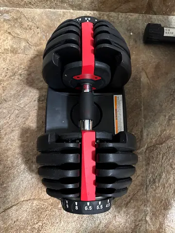 Adjustable Selectable Dumbbell (up to ~25 lb)
