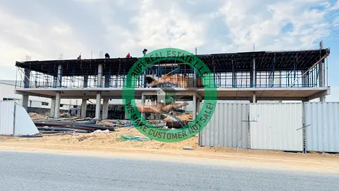 Road Facing 43,578 SQFT Land With High Power 450KW// 29267 SQFT Warehouse With Accommodation And Office  for Rent in Emirates Modern Industrial Area,