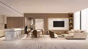 Sea-View 2BR Apartment | Seaside by Prestige One | Furnished | Resort Amenities