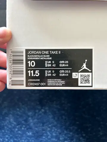 Jordan One Take II