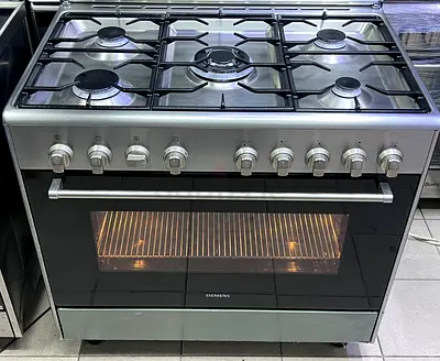 Siemens Full Gas Cooker 5 Burners 90×60cm Mint Condition