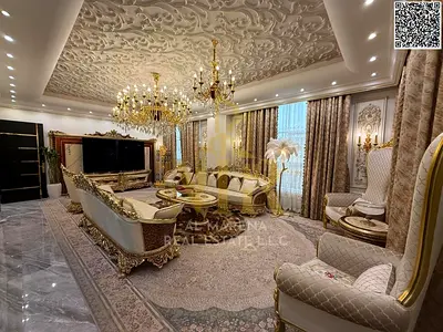 Complete luxury in the heart of Al Yasmin, modern design and distinctive view, including electricit